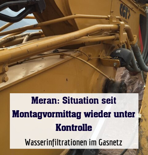 Wasserinfiltrationen im Gasnetz