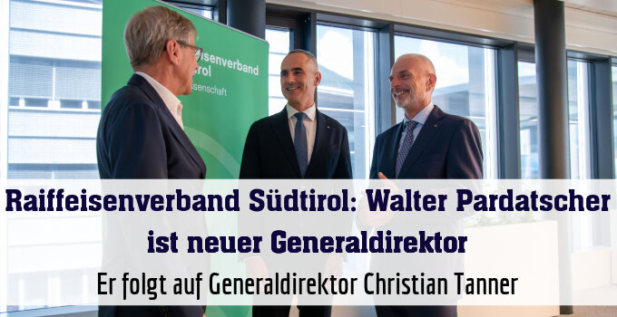 Er folgt auf Generaldirektor Christian Tanner