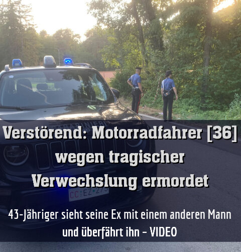 43-Jähriger sieht seine Ex mit einem anderen Mann und überfährt ihn – VIDEO