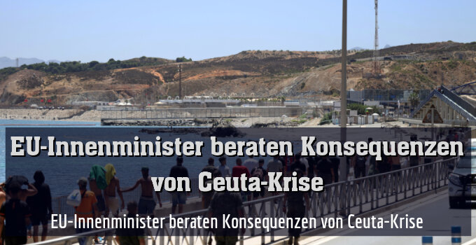 EU-Innenminister beraten Konsequenzen von Ceuta-Krise