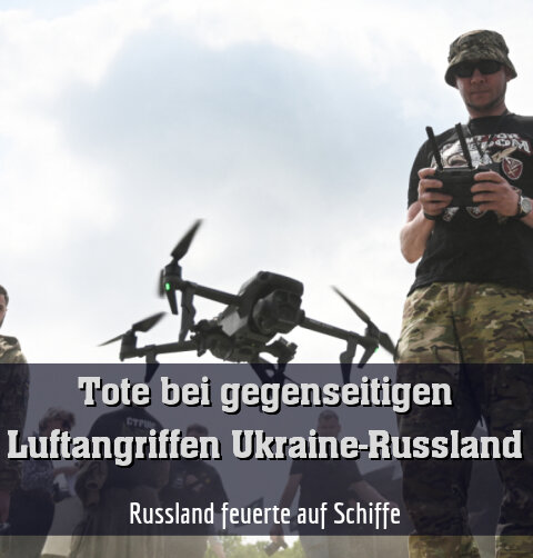 Russland feuerte auf Schiffe