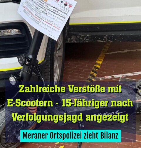 Meraner Ortspolizei zieht Bilanz