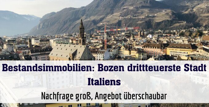 Nachfrage groß, Angebot überschaubar