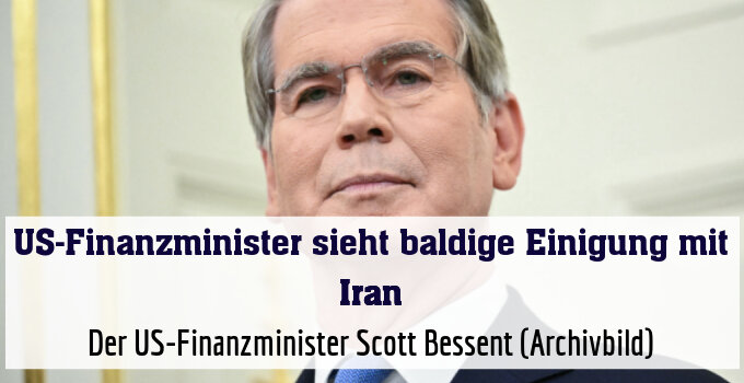 Der US-Finanzminister Scott Bessent (Archivbild)