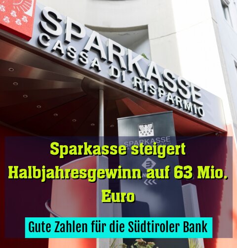 Gute Zahlen für die Südtiroler Bank
