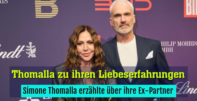 Simone Thomalla erzählte über ihre Ex-Partner