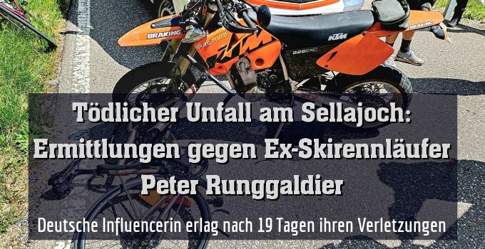 Deutsche Influencerin erlag nach 19 Tagen ihren Verletzungen