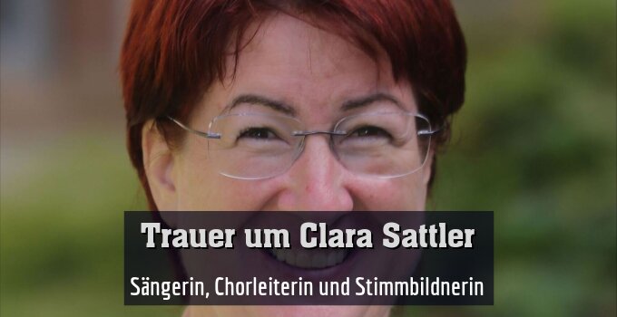Sängerin, Chorleiterin und Stimmbildnerin