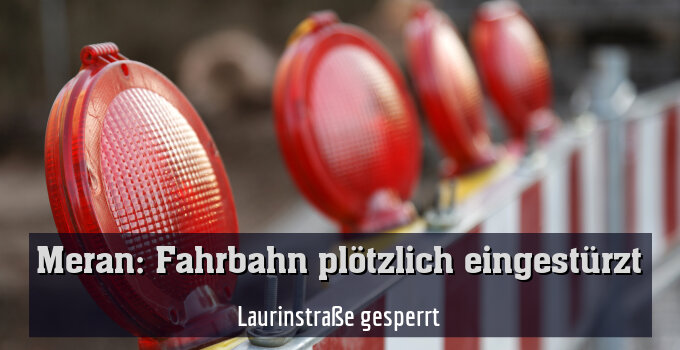 Laurinstraße gesperrt