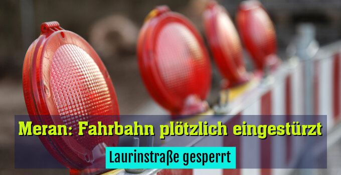 Laurinstraße gesperrt