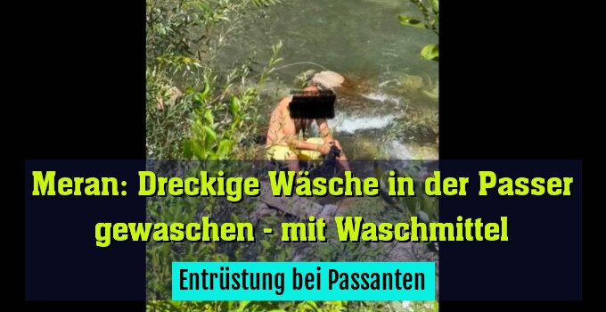 Entrüstung bei Passanten