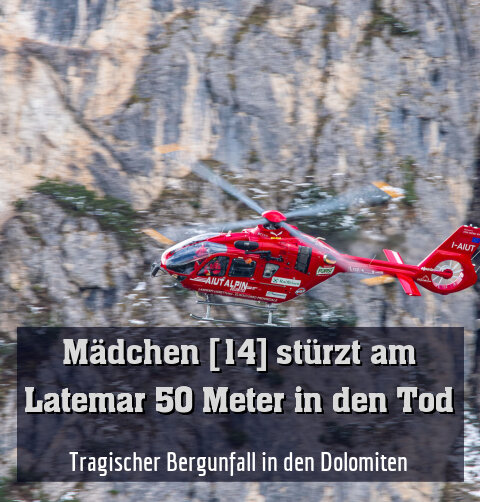 Tragischer Bergunfall in den Dolomiten
