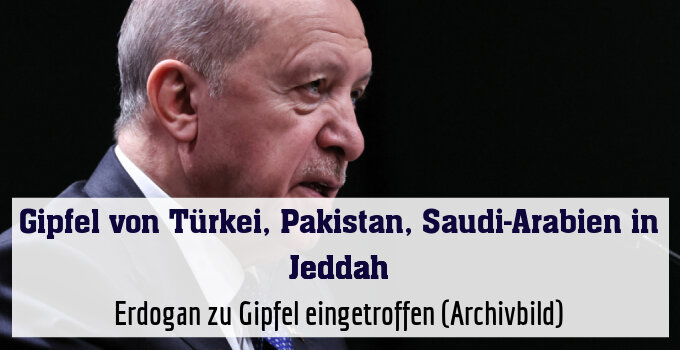 Erdogan zu Gipfel eingetroffen (Archivbild)