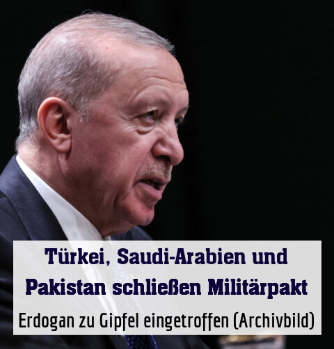 Erdogan zu Gipfel eingetroffen (Archivbild)