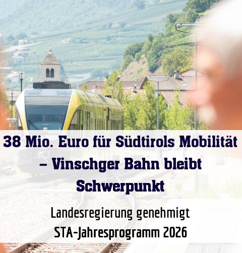 Landesregierung genehmigt STA-Jahresprogramm 2026