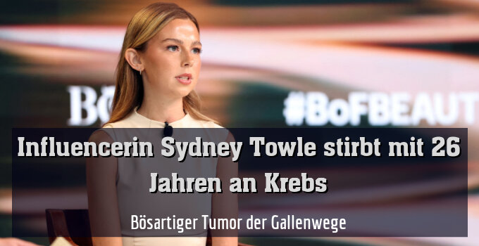 Bösartiger Tumor der Gallenwege