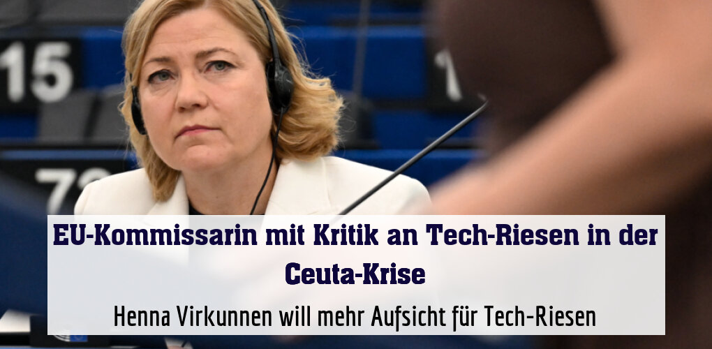 Henna Virkunnen will mehr Aufsicht für Tech-Riesen