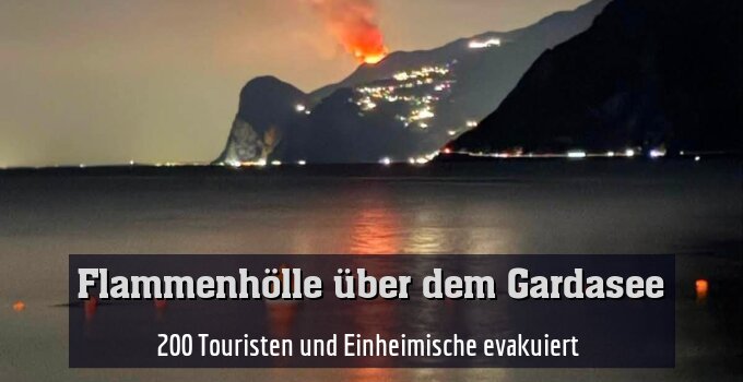 200 Touristen und Einheimische evakuiert 