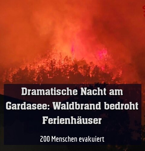 200 Menschen evakuiert