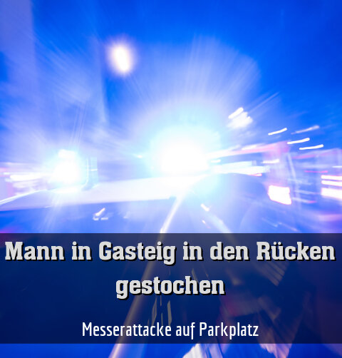Messerattacke auf Parkplatz