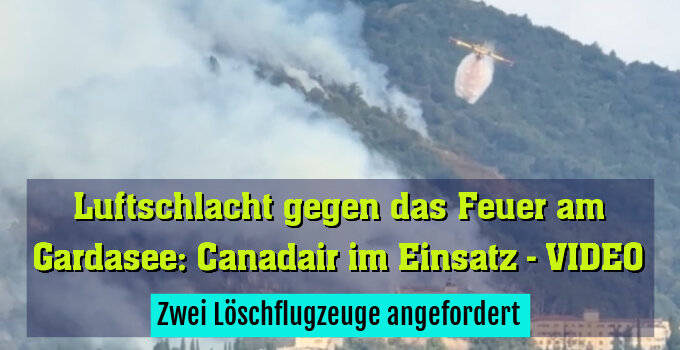 Zwei Löschflugzeuge angefordert