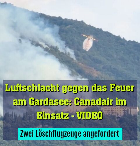 Zwei Löschflugzeuge angefordert