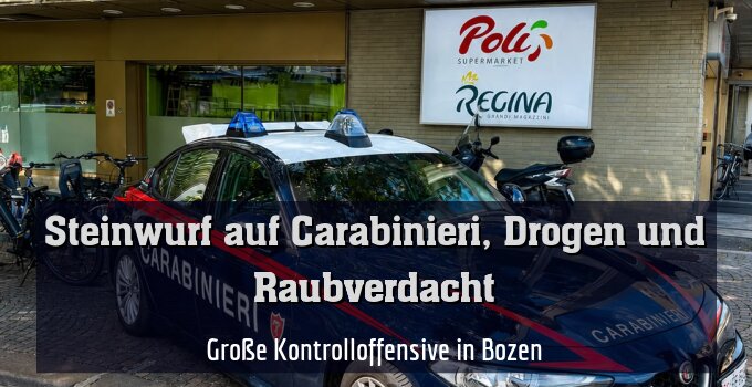 Große Kontrolloffensive in Bozen