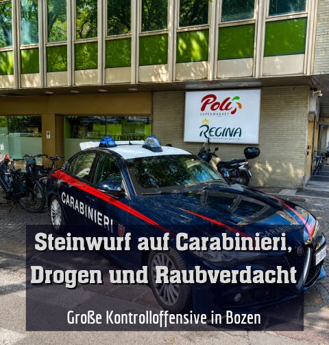 Große Kontrolloffensive in Bozen