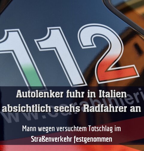 Mann wegen versuchtem Totschlag im Straßenverkehr festgenommen