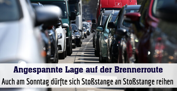 Auch am Sonntag dürfte sich Stoßstange an Stoßstange reihen 