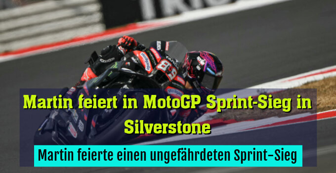 Martin feierte einen ungefährdeten Sprint-Sieg