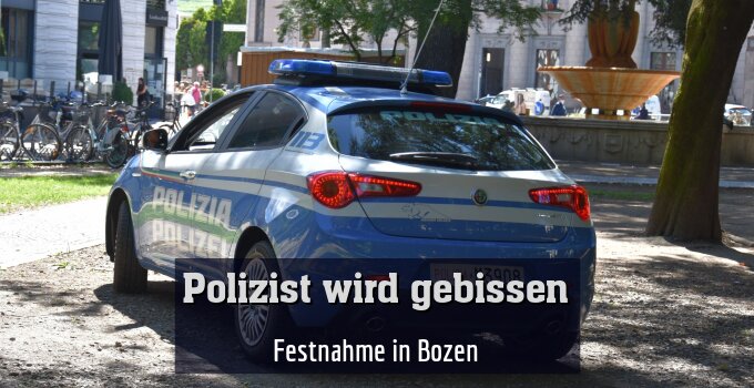 Festnahme in Bozen