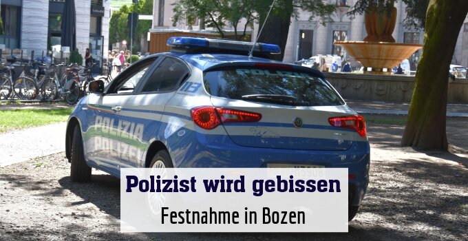 Festnahme in Bozen