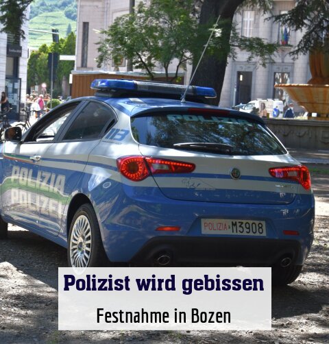 Festnahme in Bozen