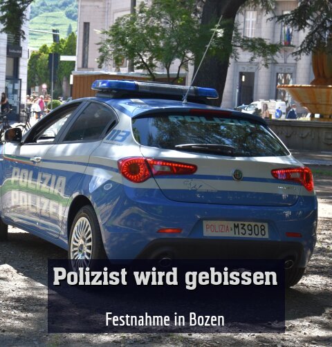 Festnahme in Bozen