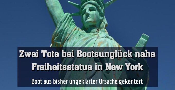 Boot aus bisher ungeklärter Ursache gekentert
