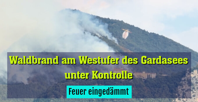 Feuer eingedämmt