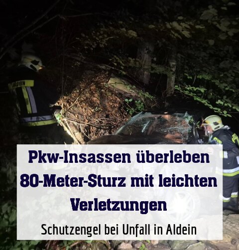 Schutzengel bei Unfall in Aldein