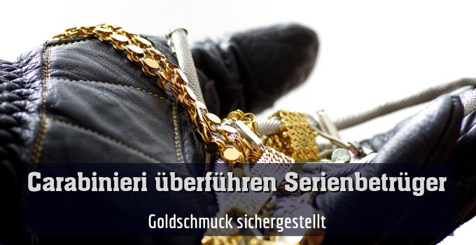 Goldschmuck sichergestellt