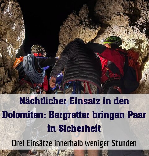 Drei Einsätze innerhalb weniger Stunden