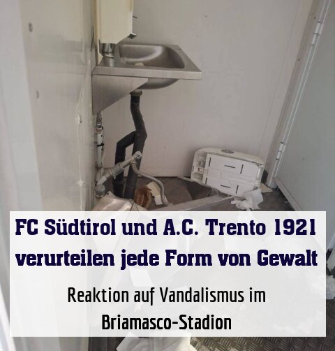 Reaktion auf Vandalismus im Briamasco-Stadion