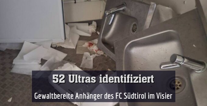 Gewaltbereite Anhänger des FC Südtirol im Visier