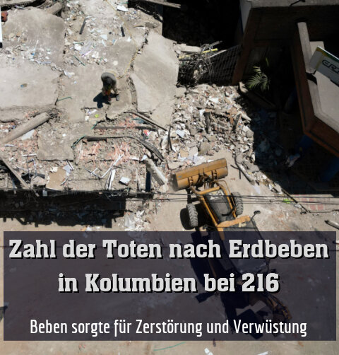 Beben sorgte für Zerstörung und Verwüstung