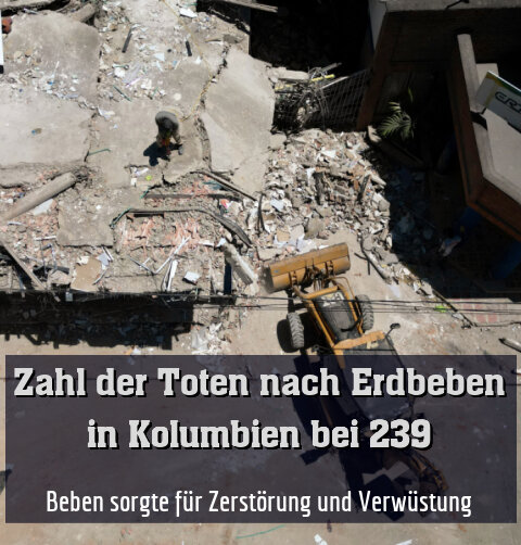 Beben sorgte für Zerstörung und Verwüstung