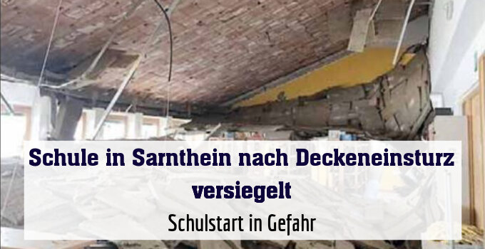 Schulstart in Gefahr