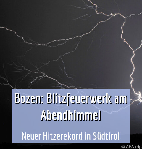 Neuer Hitzerekord in Südtirol