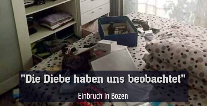 Einbruch in Bozen