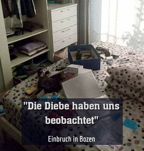 Einbruch in Bozen