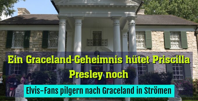 Elvis-Fans pilgern nach Graceland in Strömen