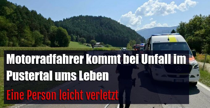 Eine Person leicht verletzt